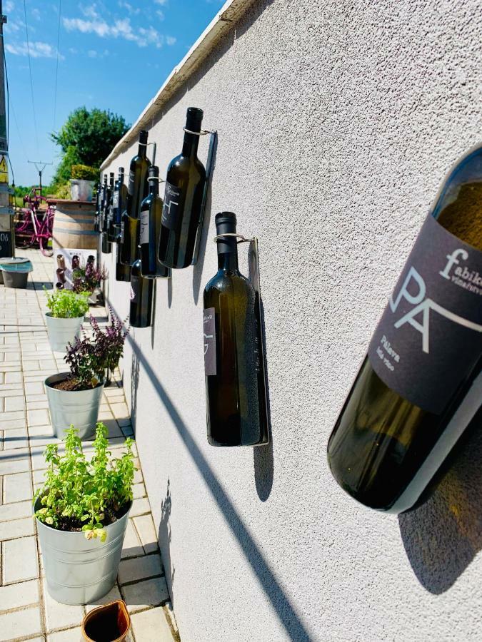 Penzion Vinarstvi Fabikovic Velké Bílovice Dış mekan fotoğraf